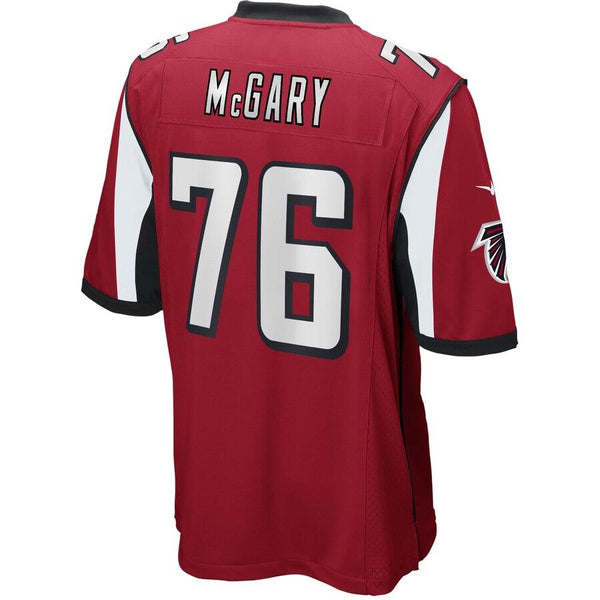 Kaleb McGary Atlanta Falcons 2019 NFL Draft First Round Pick Game Jersey – Red 2019