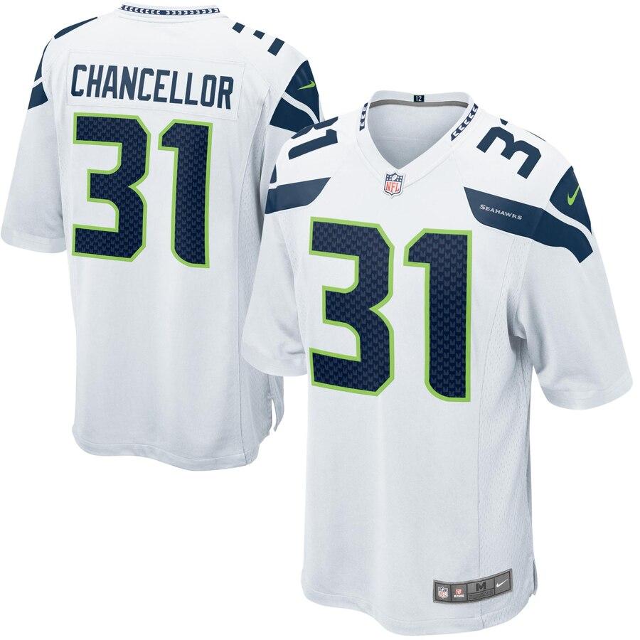 Kam Chancellor Seattle Seahawks Game Jersey - White 2019