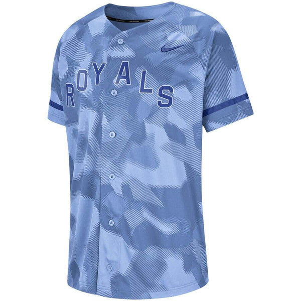 Kansas City Royals Camo Jersey - Light Blue 2019