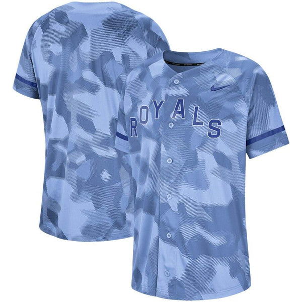 Kansas City Royals Camo Jersey - Light Blue 2019