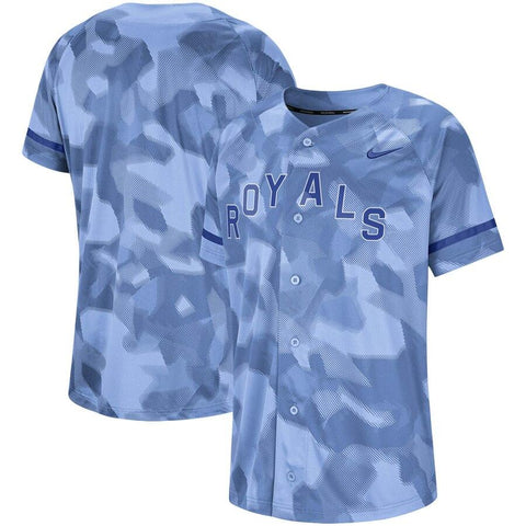 Kansas City Royals Camo Jersey - Light Blue 2019