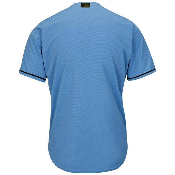 Kansas City Royals Majestic Memorial Day Cool Base Team Jersey – Light Blue 2019