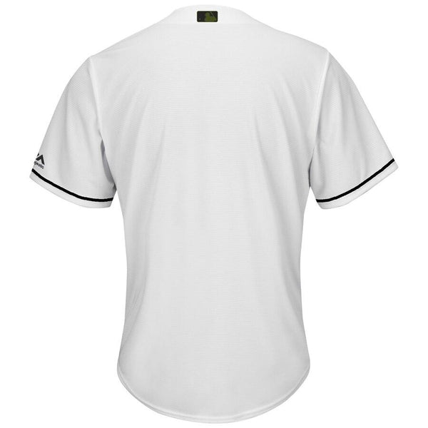 Kansas City Royals Majestic Memorial Day Cool Base Team Jersey - White 2019