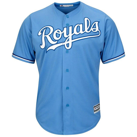 Kansas City Royals Majestic Official Cool Base Team Jersey - Light Blue 2019
