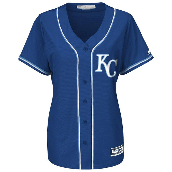Kansas City Royals Majestic Women's Cool Base Player Jersey - Royal 2019