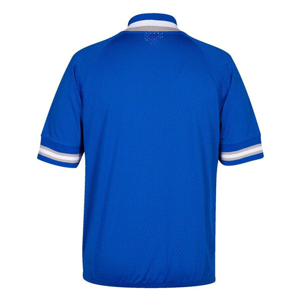Kansas City Royals Mitchell &amp; Ness Cooperstown Collection Mesh Batting Practice Quarter-Zip Jersey - Royal 2019