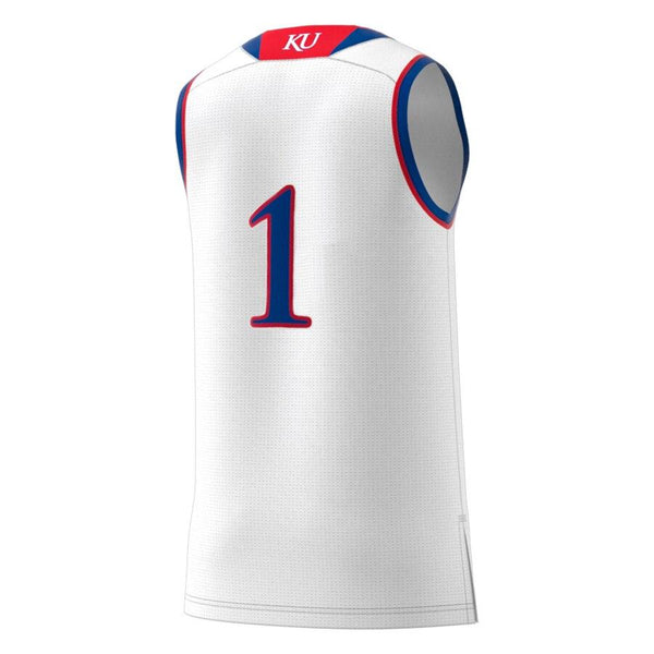 Kansas Jayhawks Replica Swingman Team Jersey – White 2019