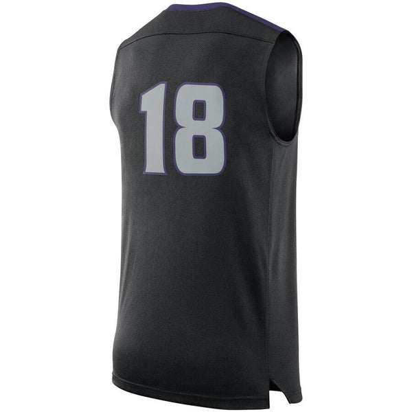 Kansas State Wildcats College Replica Basketball Jersey – Black 2019