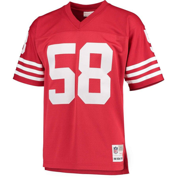 Keena Turner San Francisco 49ers Mitchell &amp; Ness Retired Player Replica Jersey - Scarlet 2019