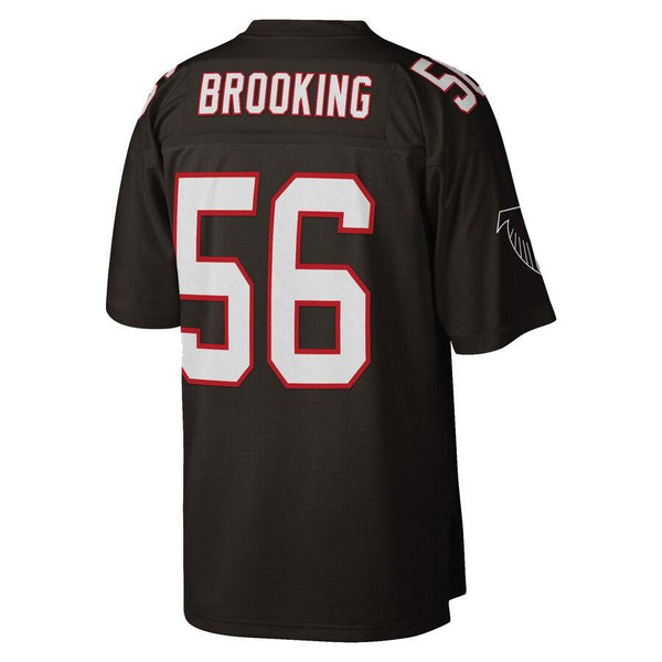 Keith Brooking Atlanta Falcons Mitchell &amp; Ness 1998 Retired Player Replica Jersey - Black 2019