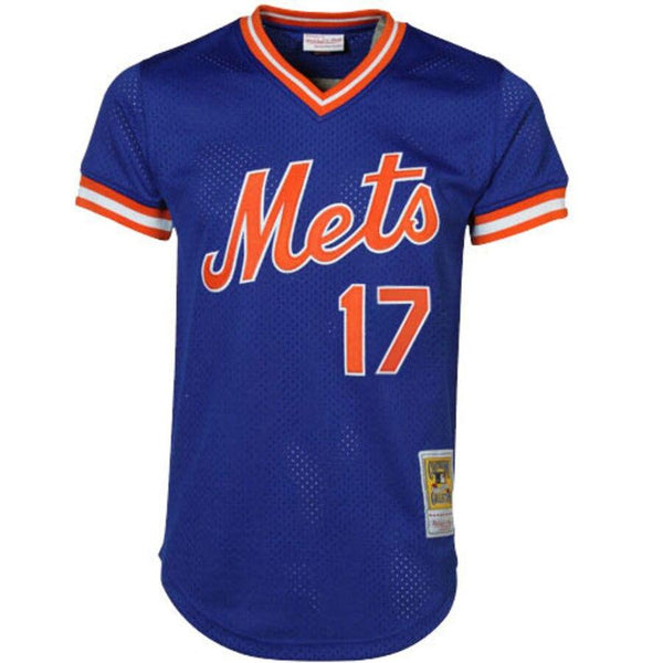 Keith Hernandez New York Mets Mitchell &amp; Ness Cooperstown Mesh Batting Practice Jersey - Royal - 2019