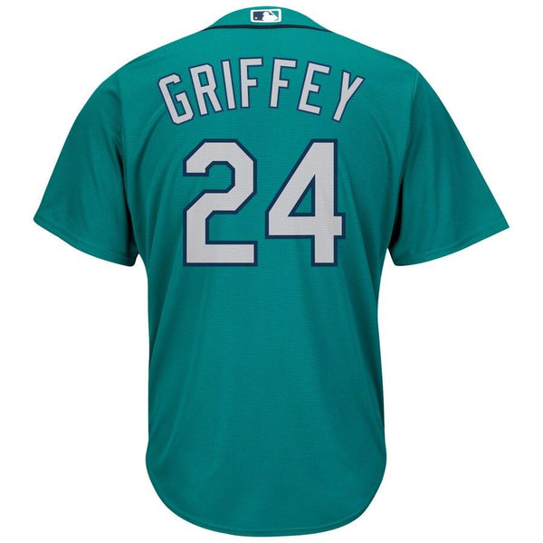 Ken Griffey Jr. Seattle Mariners Majestic Cool Base Player Jersey - Northwest Green 2019