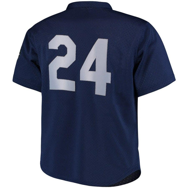 Ken Griffey Jr. Seattle Mariners Mitchell &amp; Ness Cooperstown Collection Mesh Batting Practice Jersey - Navy 2019