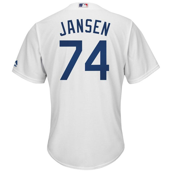 Kenley Jansen Los Angeles Dodgers Majestic Cool Base Home Player Jersey - White 2019