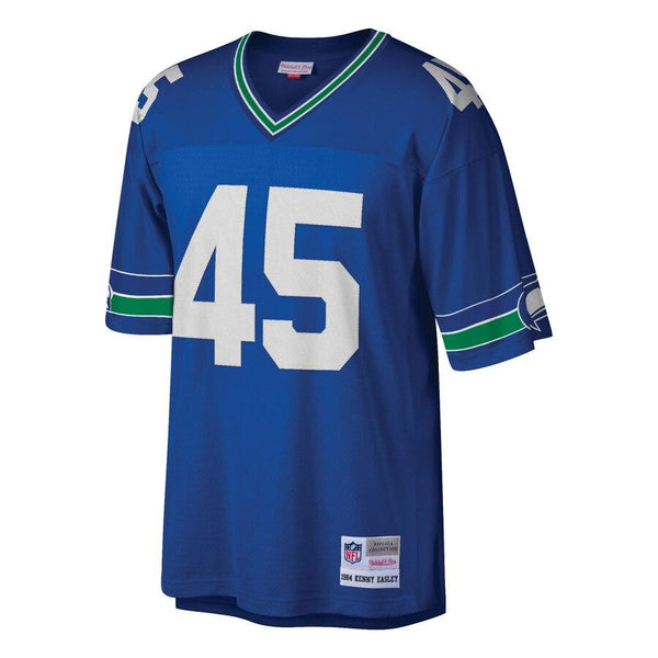 Kenny Easley Seattle Seahawks Mitchell &amp; Ness Retired Player Replica Jersey - Blue 2019