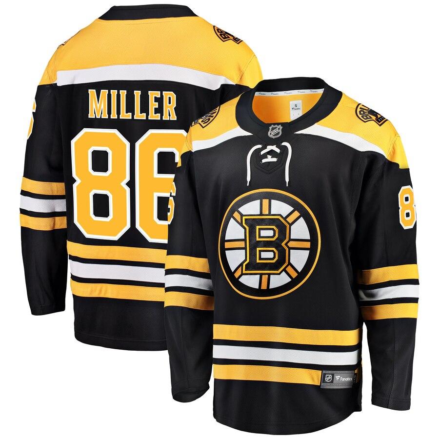 Kevan Miller Boston Bruins Home Breakaway Player Jersey – Black 2019