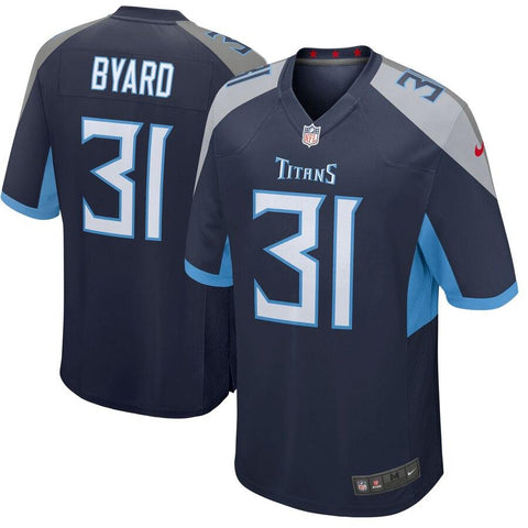 Kevin Byard Tennessee Titans New Game Jersey – Navy 2019