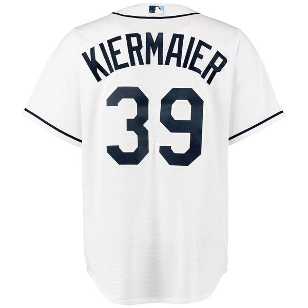Kevin Kiermaier Tampa Bay Rays Majestic Official Cool Base Player Jersey - White 2019
