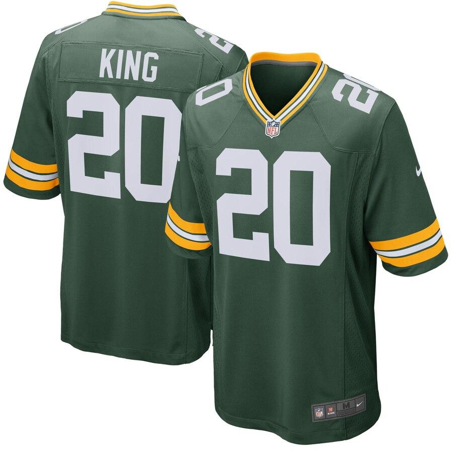 Kevin King Green Bay Packers Game Jersey - Green 2019