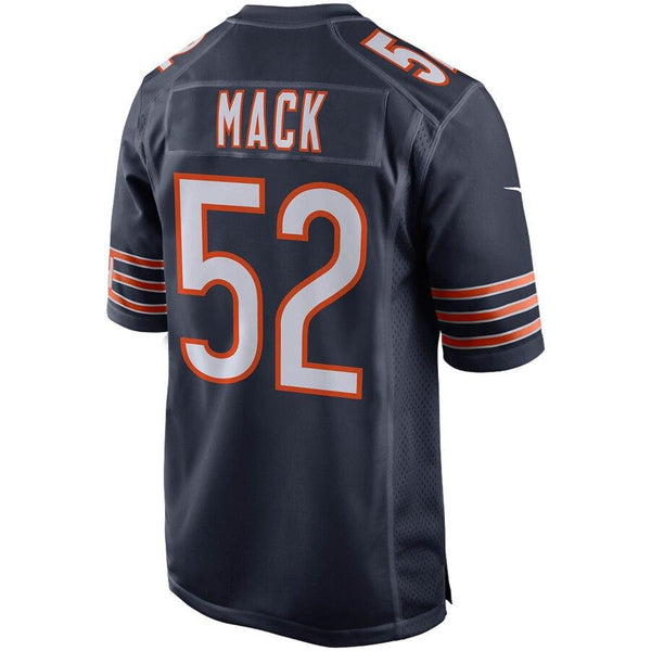 Khalil Mack Chicago Bears 100th Season Game Jersey – Navy 2019