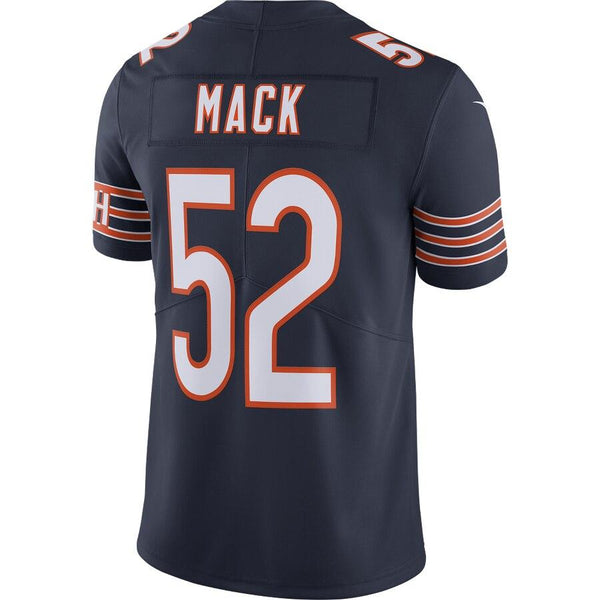 Khalil Mack Chicago Bears NFL 100th Season Limited Jersey – Navy 2019