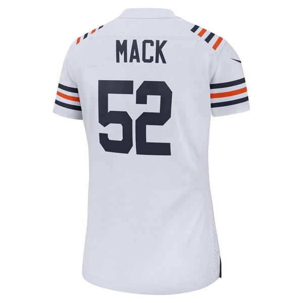 Khalil Mack Chicago Bears Women's 2019 100th Season Alternate Classic Game Jersey - White 2019