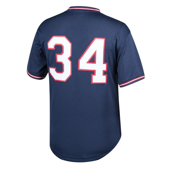 Kirby Puckett Minnesota Twins Mitchell &amp; Ness Youth Cooperstown Collection Mesh Batting Practice Jersey – Navy 2019