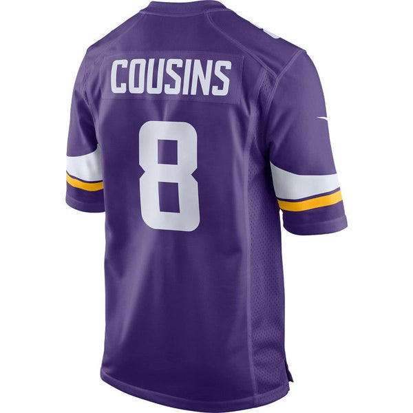 Kirk Cousins Minnesota Vikings Game Jersey – Purple 2019