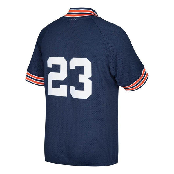 Kirk Gibson Detroit Tigers Mitchell &amp; Ness Cooperstown Collection Mesh Batting Practice Quarter-Zip Jersey - Navy 2019
