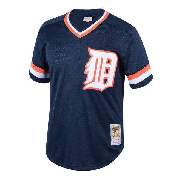 Kirk Gibson Detroit Tigers Mitchell &amp; Ness Youth Cooperstown Collection Mesh Batting Practice Jersey – Navy 2019