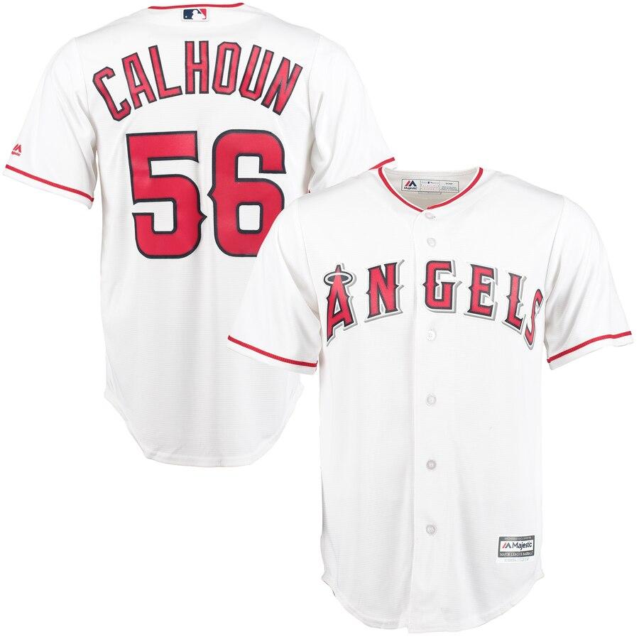 Kole Calhoun Los Angeles Angels Majestic Cool Base Player Jersey - White 2019