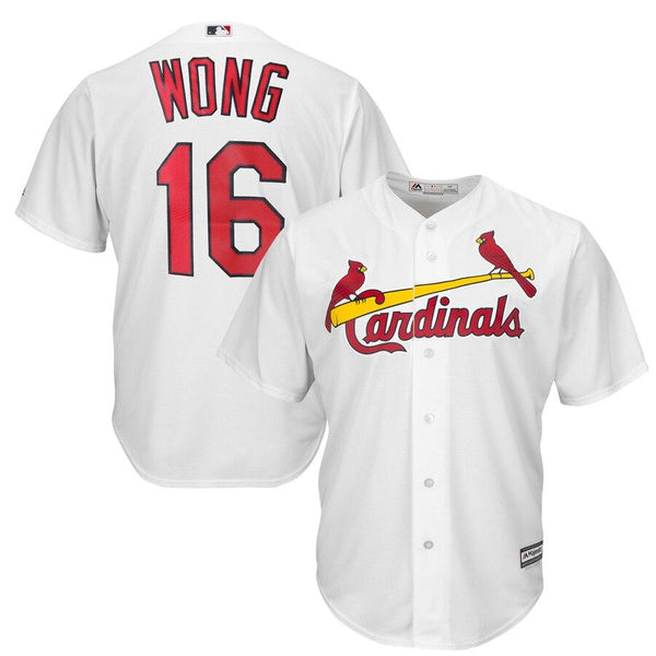 Kolten Wong St. Louis Cardinals Majestic Cool Base Player Jersey - White 2019