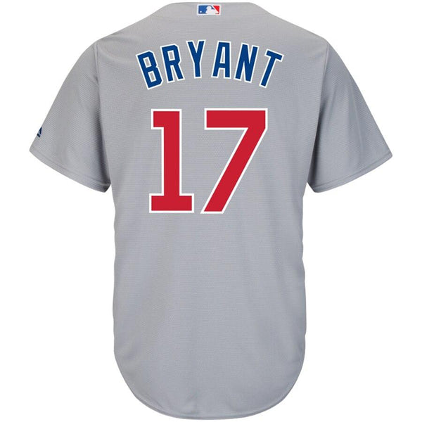 Kris Bryant Chicago Cubs Majestic Cool Base Player Jersey - Gray 2019