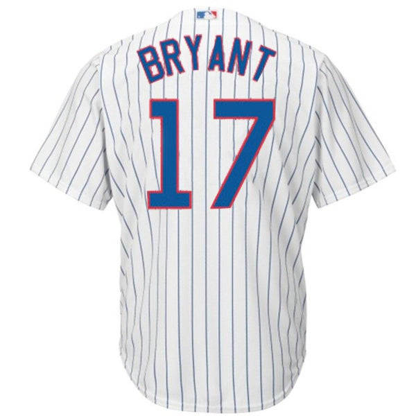 Kris Bryant Chicago Cubs Majestic Cool Base Player Jersey - White 2019