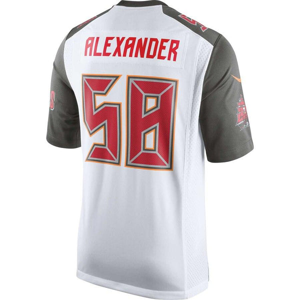 Kwon Alexander Tampa Bay Buccaneers Player Game Jersey – White 2019