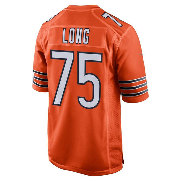 Kyle Long Chicago Bears Alternate Game Jersey – Orange 2019
