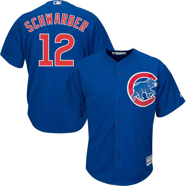 Kyle Schwarber Chicago Cubs Majestic Official Cool Base Player Jersey - Royal 2019