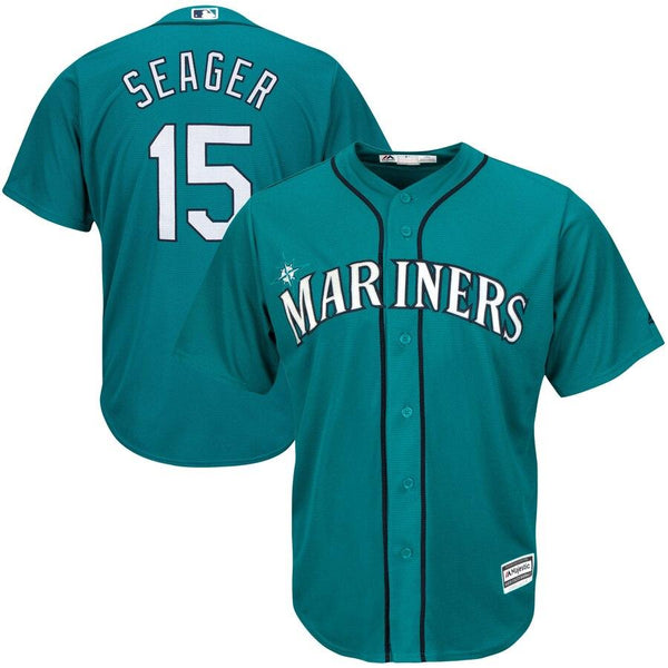 Kyle Seager Seattle Mariners Majestic Cool Base Player Jersey - Northwest Green 2019