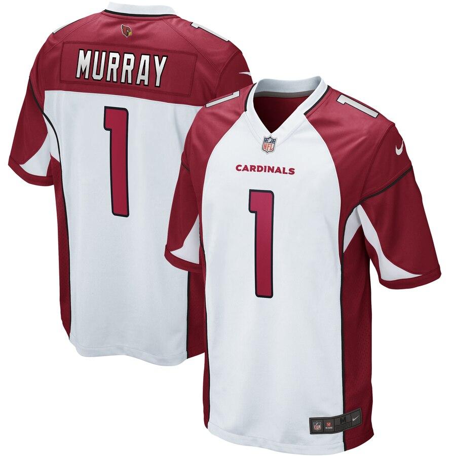 Kyler Murray Arizona Cardinals 2019 NFL Draft First Round Pick Game Jersey – White 2019