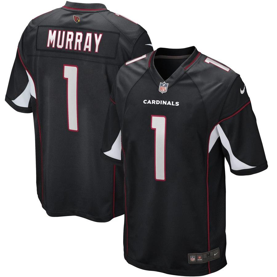 Kyler Murray Arizona Cardinals Youth 2019 NFL Draft First Round Pick Game Jersey – Black 2019