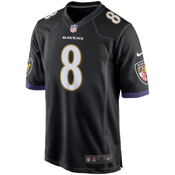 Lamar Jackson Baltimore Ravens Game Jersey – Black 2019