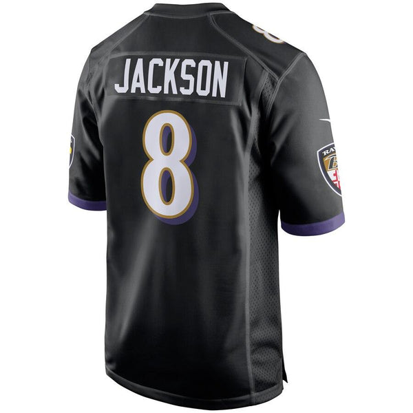 Lamar Jackson Baltimore Ravens Game Jersey – Black 2019