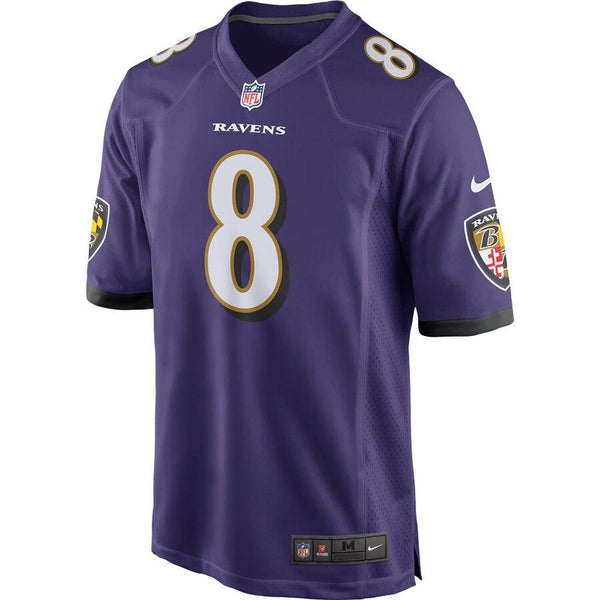 Lamar Jackson Baltimore Ravens Game Jersey – Purple 2019