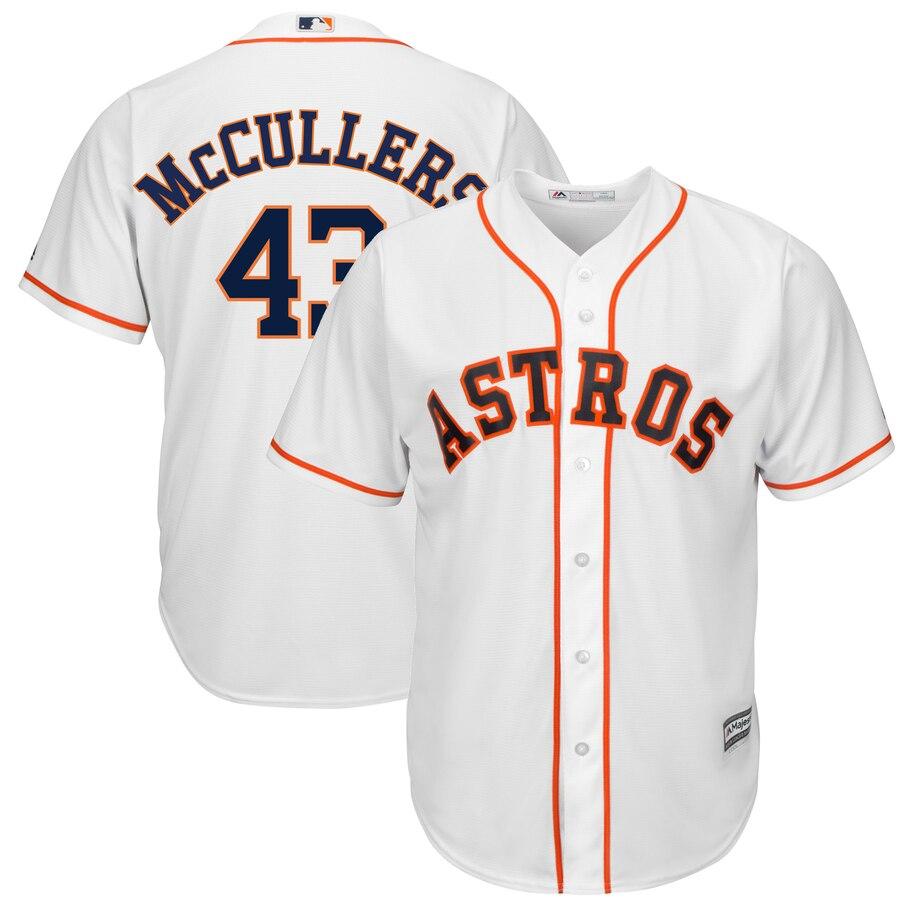 Lance McCullers Houston Astros Majestic Home Cool Base Replica Player Jersey - White 2019