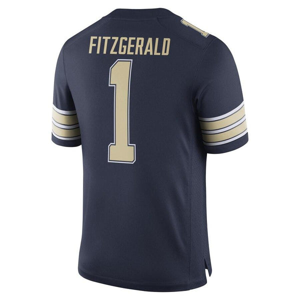 Larry Fitzgerald Pitt Panthers Alumni Football Jersey - Navy 2019