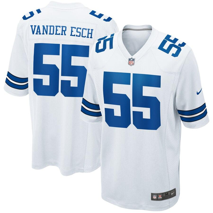 Leighton Vander Esch Dallas Cowboys Game Jersey – White 2019