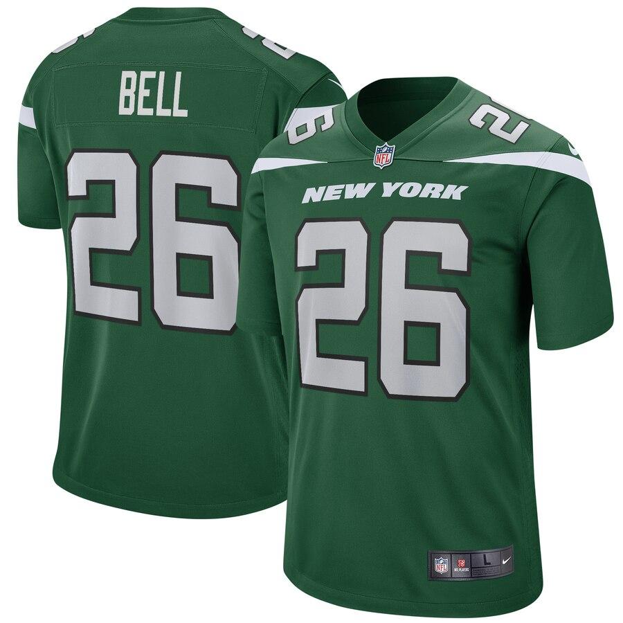 Le'Veon Bell New York Jets Youth Game Jersey – Gotham Green 2019
