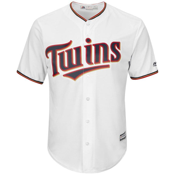 Logan Morrison Minnesota Twins Majestic Home Cool Base Player Jersey – White 2019