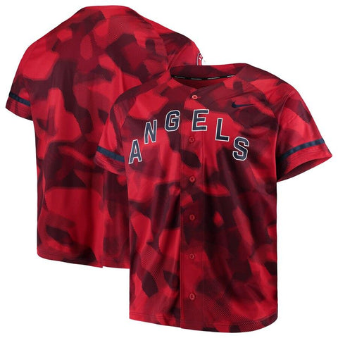 Los Angeles Angels Camo Jersey - Red 2019