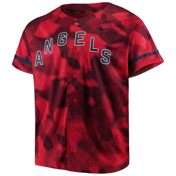 Los Angeles Angels Camo Jersey - Red 2019